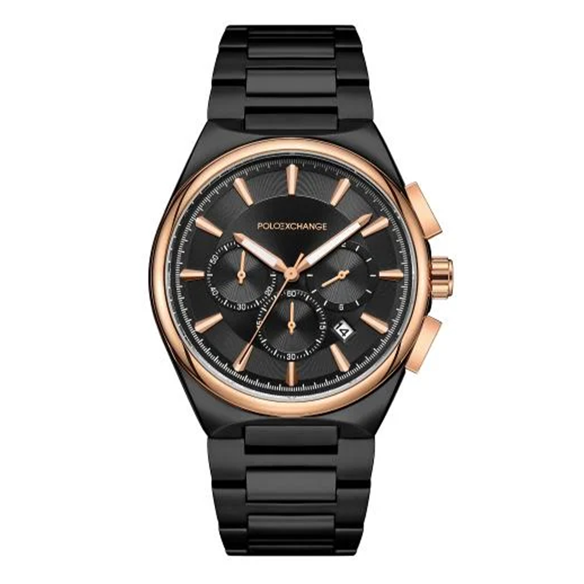 MONTRE POLOEXCHANGE HOMME M.FONCTION ACIER